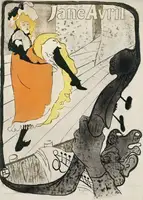 LAUTREC, TOULOUSE: Jane Avril (1893)