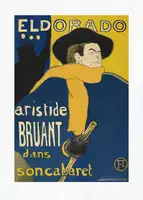 LAUTREC, TOULOUSE: Les Ambassadeurs Aristide Bruant (1892