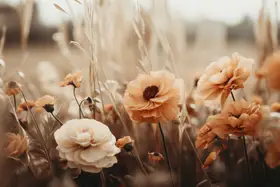 Treechild: Oranžové květy č. 3