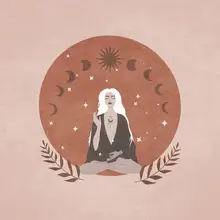 Tunaboylu, Emel: Meditasyon Beyaz Sacli Kadin