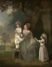 Wheatley, Francis: Mrs. Barclay a její děti