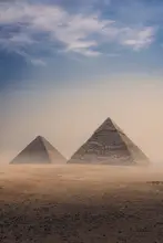 Sanz, Grande Jorge: Velké pyramidy v Gíze,Káhira,Egypt