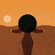 Art, Grasp Vision: Africká žena