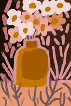 Treechild: Pastelový květinový otisk č. 4