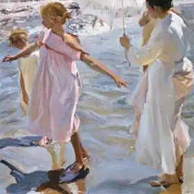 Sorolla y Bastida, Joaquin: Čas na koupání, Valencia