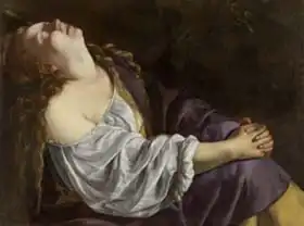 Gentileschiová, Artemisia : Mary Magdalene v extázi