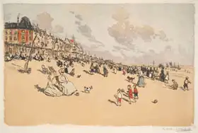 Raffaëlli, Jean-François: The Little Beach