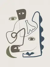 Dean, Little: Minimalistické čárové kresby