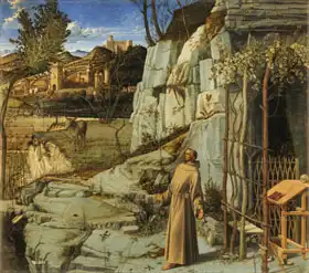 Bellini, Giovanni: Sv. František v poušti