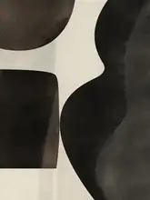 Dean, Little: Černá abstraktní koláž