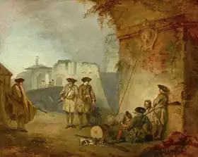 Watteau, Antoine: Portál Valenciennes