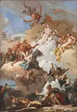 Tiepolo, Giovanni Battista: Apoteóza Aeneas