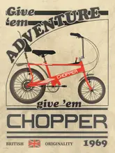 9, Wyatt: Chopper Kolo Vintage Styl Reklama