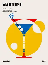 Retrodrome: Koktejl Martini Bauhaus