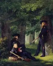 Kersting, Georg Friedrich: Na hlídce