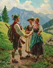 Rau, Emil Karl: Grüß Gott