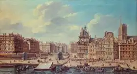 Raguenet, Jean-Baptiste: Slavnost na Place de Grève při příležitosti narození princezny Marie-Thérèse, dcery Dauphin, v červenci 1746