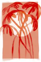 Treechild: Palmy Při Západu Slunce