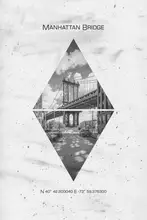 Viola, Melanie: Souřadnice NEW YORK CITY Manhattan Bridge