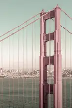 Viola, Melanie: SAN FRANCISCO Golden Gate Bridge | městský vintage styl