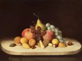 Duncanson, Scott Robert: Zátiší s ovocem a ořechy