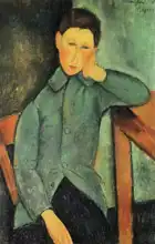 Modigliani, Amadeo: Portrét chlapce