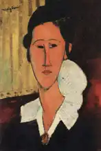 Modigliani, Amadeo: Portrét Anny Zborowské