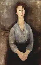 Modigliani, Amadeo: Sedící žena