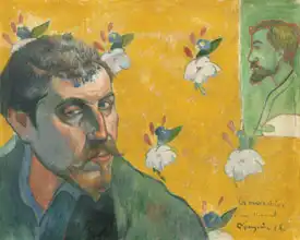 Gauguin, Paul: Autoportrét s portrétem Bernarda, Les Misérables