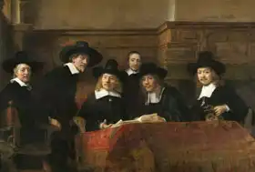 Rembrandt, van Rijn: The Board of cloth guild