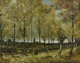 Gogh, Vincent van: Topoly poblíž Nuenenu
