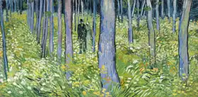 Gogh, Vincent van: Dvě postavy v lese