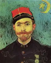 Gogh, Vincent van: Milliet, poručík Zouavů