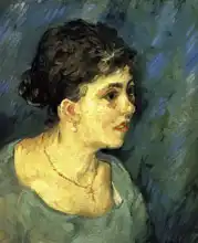 Gogh, Vincent van: Žena v modrém