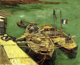 Gogh, Vincent van: Vykládání písku