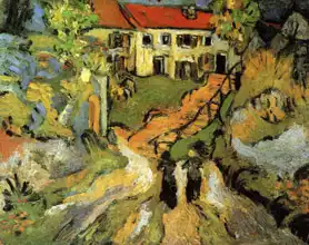 Gogh, Vincent van: Ulice a schody v Auvers