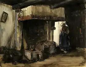Gogh, Vincent van: Žena u ohniště