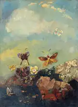 Redon, Odilon: Motýli