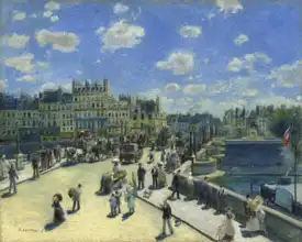 Renoir, Auguste: Pont Neuf, Paříž