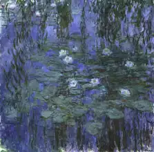 Monet, Claude: Modré lekníny