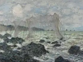 Monet, Claude: Rybářské sítě v Pourville