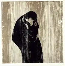 Munch, Edward: Kiss IV