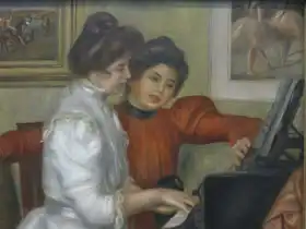 Renoir, Auguste: U klavíru