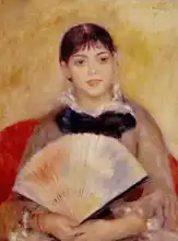 Renoir, Auguste: Dívka s vějířem
