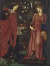 Burne-Jones, Edward: Rosamund and Queen Eleanor