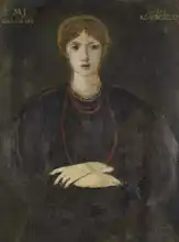 Burne-Jones, Edward: Portrait of Georgiana Burne-Jones (1840-1920)