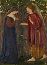 Burne-Jones, Edward: Zvěstování