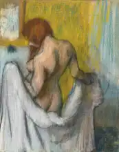 Degas, Edgar: Žena s ručníkem