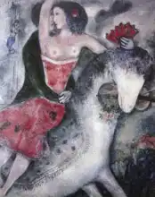 Chagall, Marc: Jezdecké vystoupení