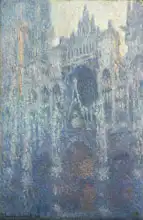 Monet, Claude: Portál katedrály v Rouenu v ranním světle